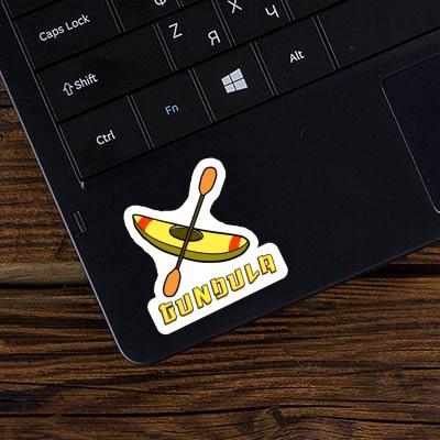 Sticker Gundula Canoe Notebook Image