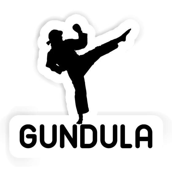 Gundula Sticker Karateka Image