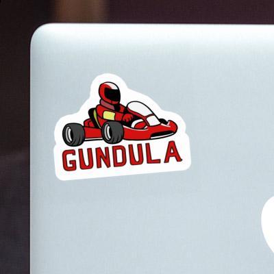 Gundula Sticker Kart Driver Gift package Image