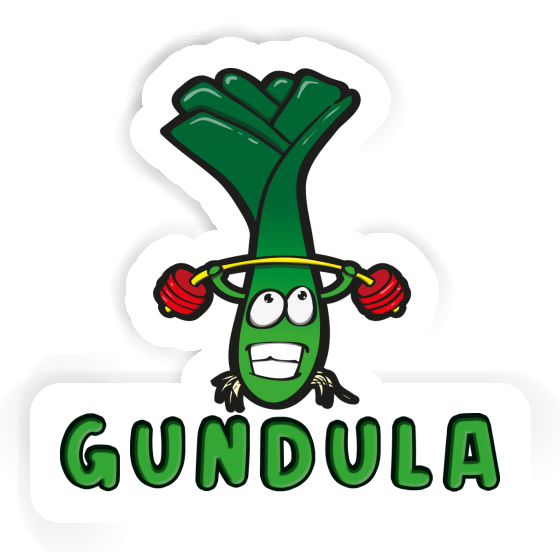 Sticker Gundula Leek Laptop Image