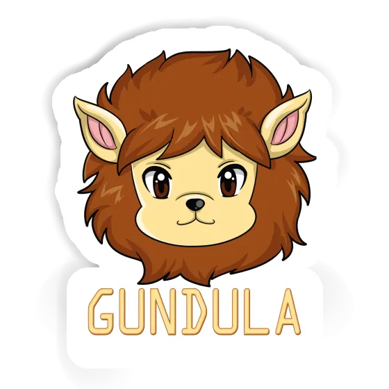 Sticker Gundula Lion Gift package Image