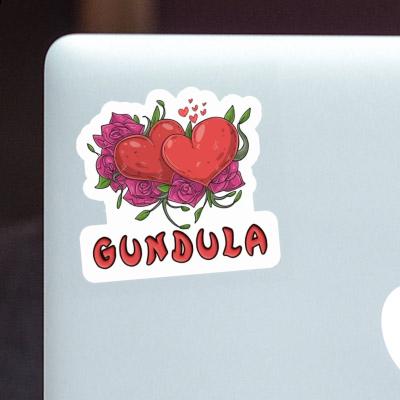 Gundula Sticker Heart Gift package Image