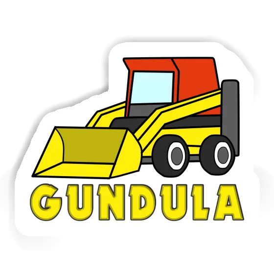 Gundula Sticker Tieflader Notebook Image