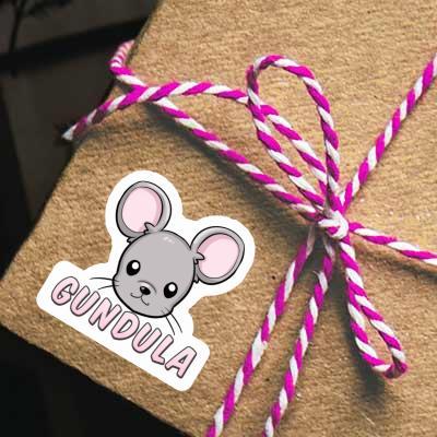 Sticker Gundula Mouse Gift package Image