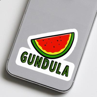 Sticker Wassermelone Gundula Image