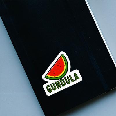 Sticker Wassermelone Gundula Notebook Image