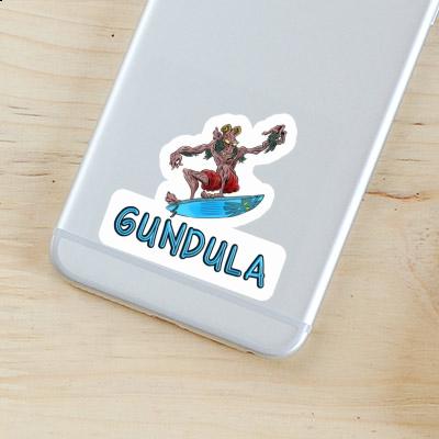 Surfer Sticker Gundula Image