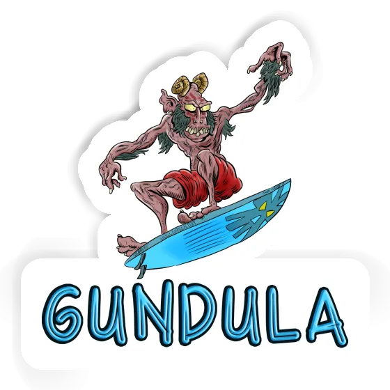 Surfer Sticker Gundula Gift package Image