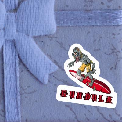 Gundula Sticker Wave Rider Gift package Image