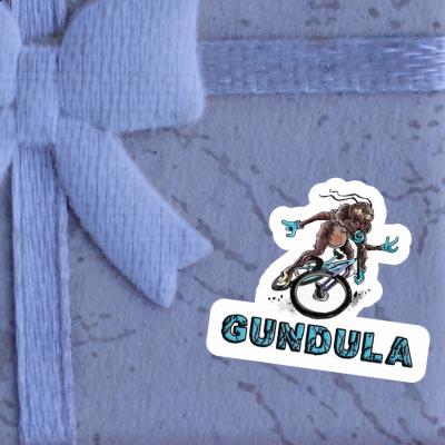 Biker Sticker Gundula Laptop Image