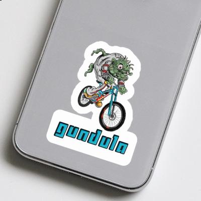 Sticker Biker Gundula Laptop Image