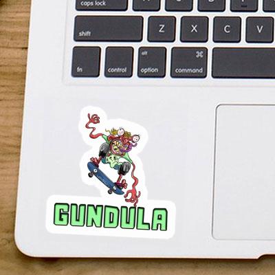 Sticker Gundula Skater Gift package Image