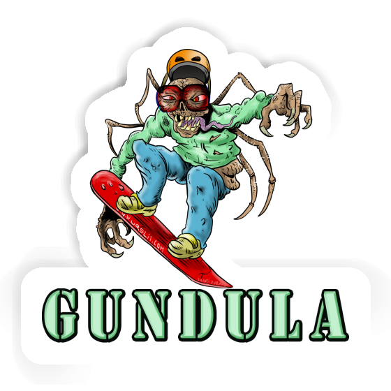 Freerider Autocollant Gundula Image