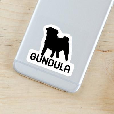 Sticker Pug Gundula Gift package Image