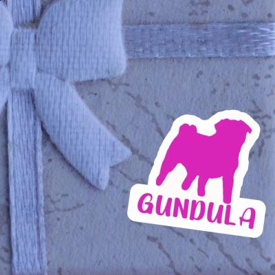 Pug Sticker Gundula Gift package Image