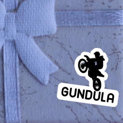 Gundula Aufkleber Motocross-Fahrer Gift package Image