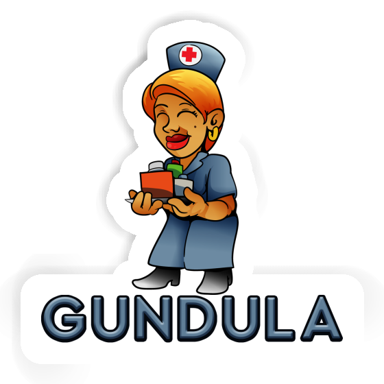 Sticker Gundula Orderly Gift package Image