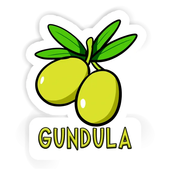 Sticker Olive Gundula Gift package Image