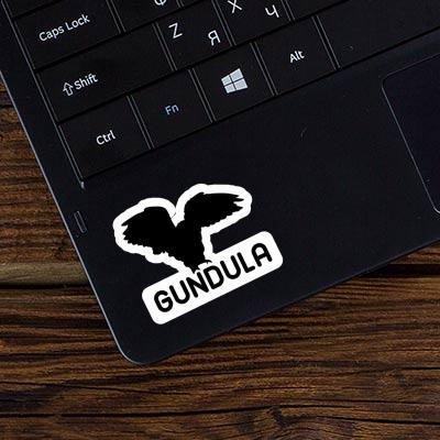 Gundula Autocollant Hibou Laptop Image