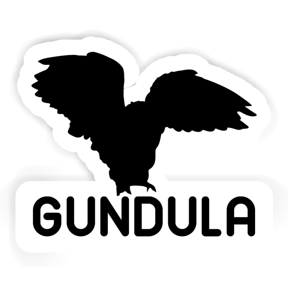 Gundula Aufkleber Eule Laptop Image