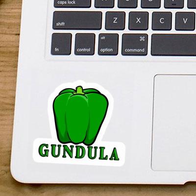 Gundula Sticker Paprika Image