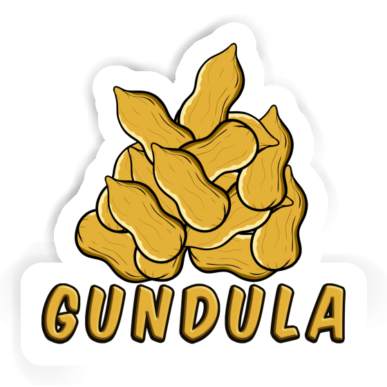 Sticker Gundula Peanut Gift package Image