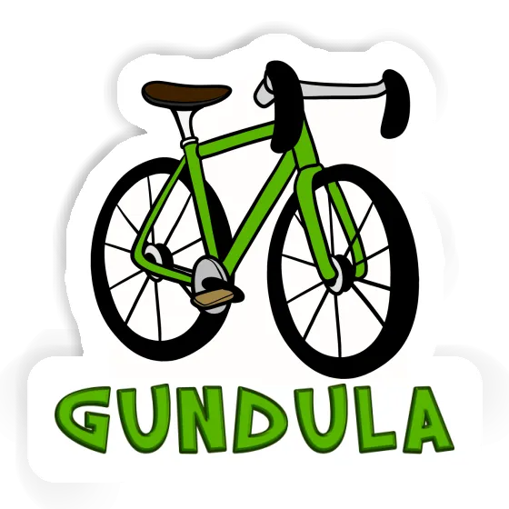 Bicycle Sticker Gundula Laptop Image