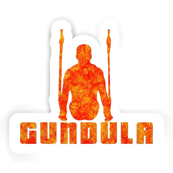 Ring gymnast Sticker Gundula Laptop Image