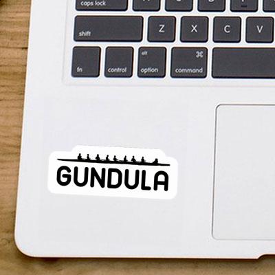 Ruderboot Sticker Gundula Image