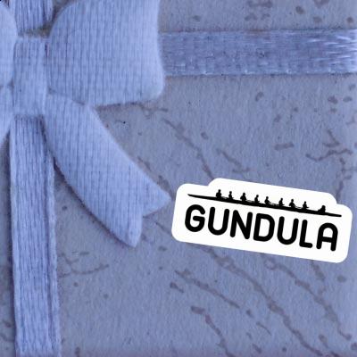 Ruderboot Sticker Gundula Image