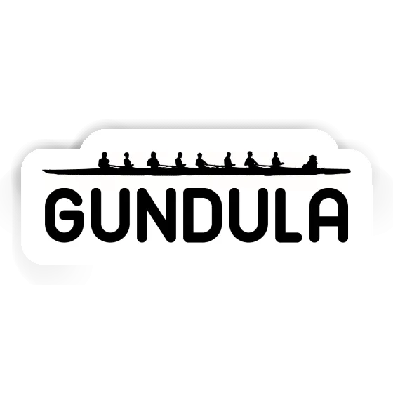 Ruderboot Sticker Gundula Notebook Image