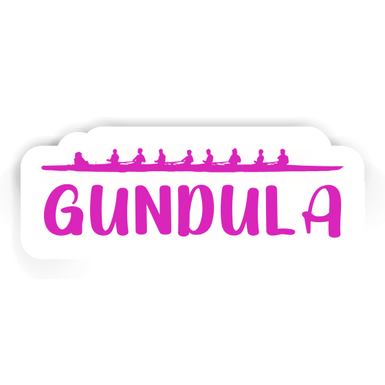 Sticker Gundula Ruderboot Gift package Image