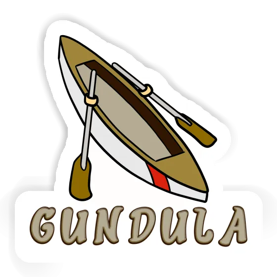 Sticker Rowboat Gundula Gift package Image