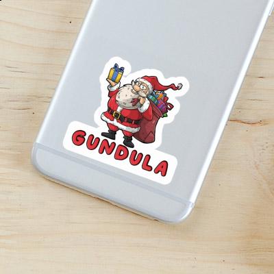 Sticker Gundula Weihnachtsmann Image