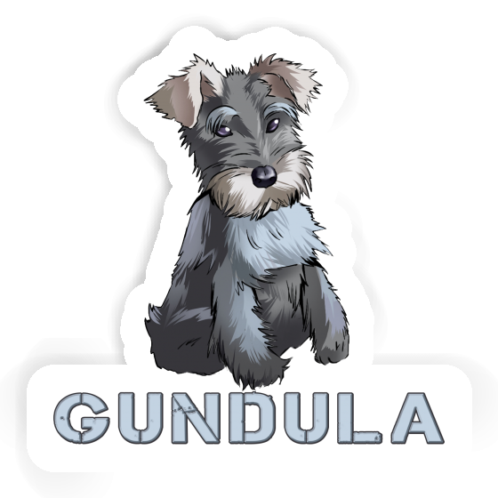 Schnauzer Sticker Gundula Gift package Image