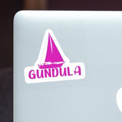 Sticker Segelboot Gundula Gift package Image