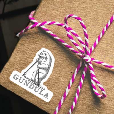 Gundula Sticker Skier Gift package Image