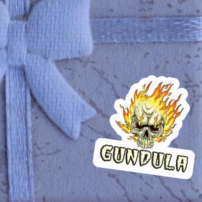 Gundula Aufkleber Totenkopf Gift package Image