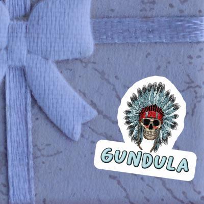 Autocollant Gundula Tête de mort Gift package Image