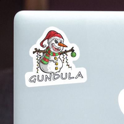 Gundula Sticker Bad Snowman Image