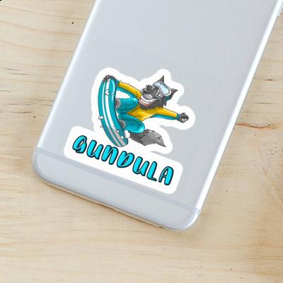 Sticker Boarder Gundula Image