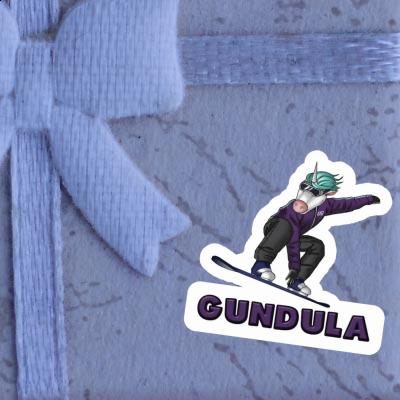 Sticker Gundula Boarder Gift package Image