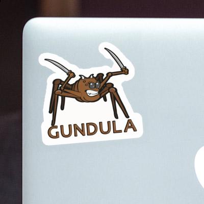 Spinne Sticker Gundula Notebook Image