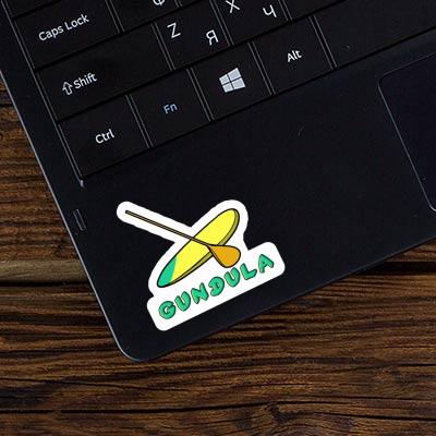 Stand Up Paddle Sticker Gundula Notebook Image