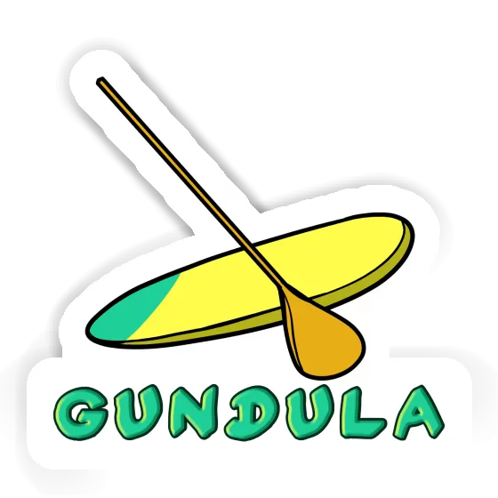 Stand Up Paddle Sticker Gundula Gift package Image