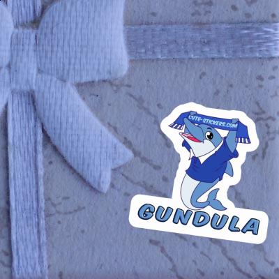 Gundula Sticker Dolphin Laptop Image