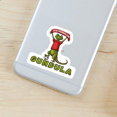 Sticker Lizard Gundula Notebook Image