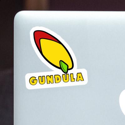 Gundula Sticker Surfboard Gift package Image