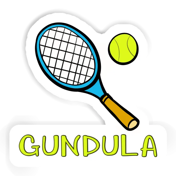 Sticker Gundula Tennis Racket Gift package Image