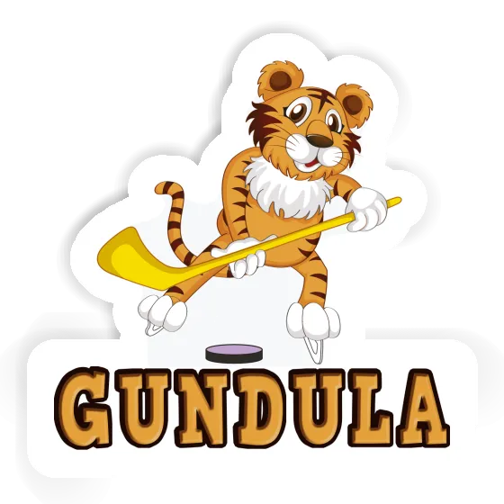 Gundula Autocollant Tigre Gift package Image